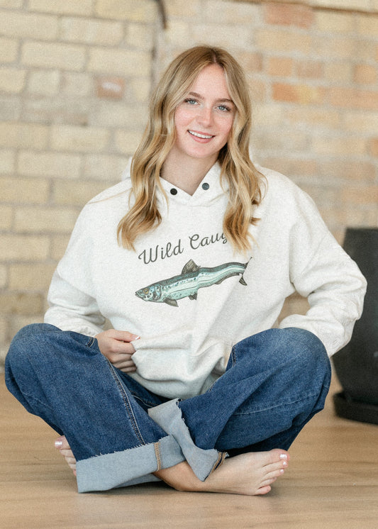 Wild Caught Sardines Oversized Hoodie