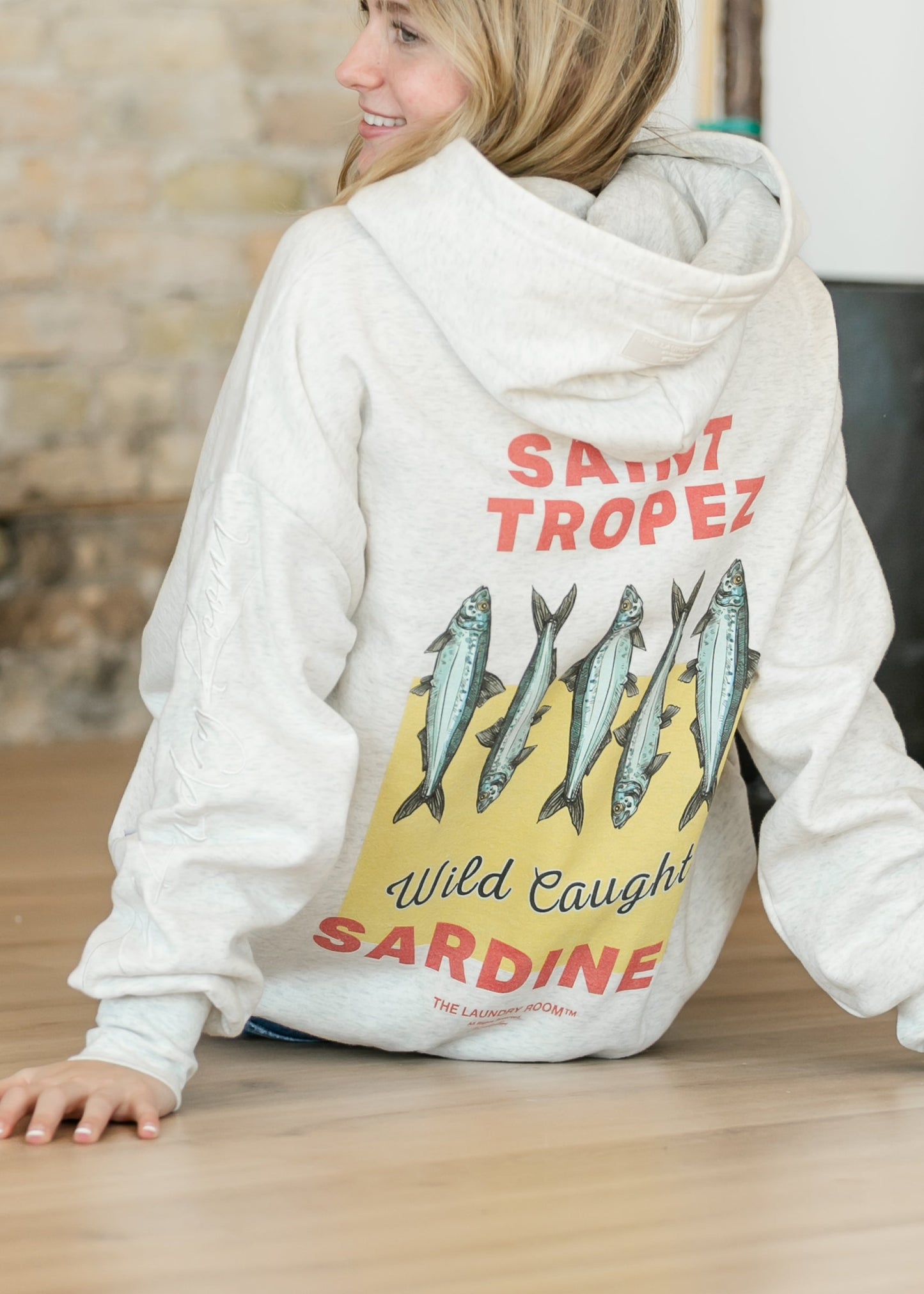 Wild Caught Sardines Oversized Hoodie