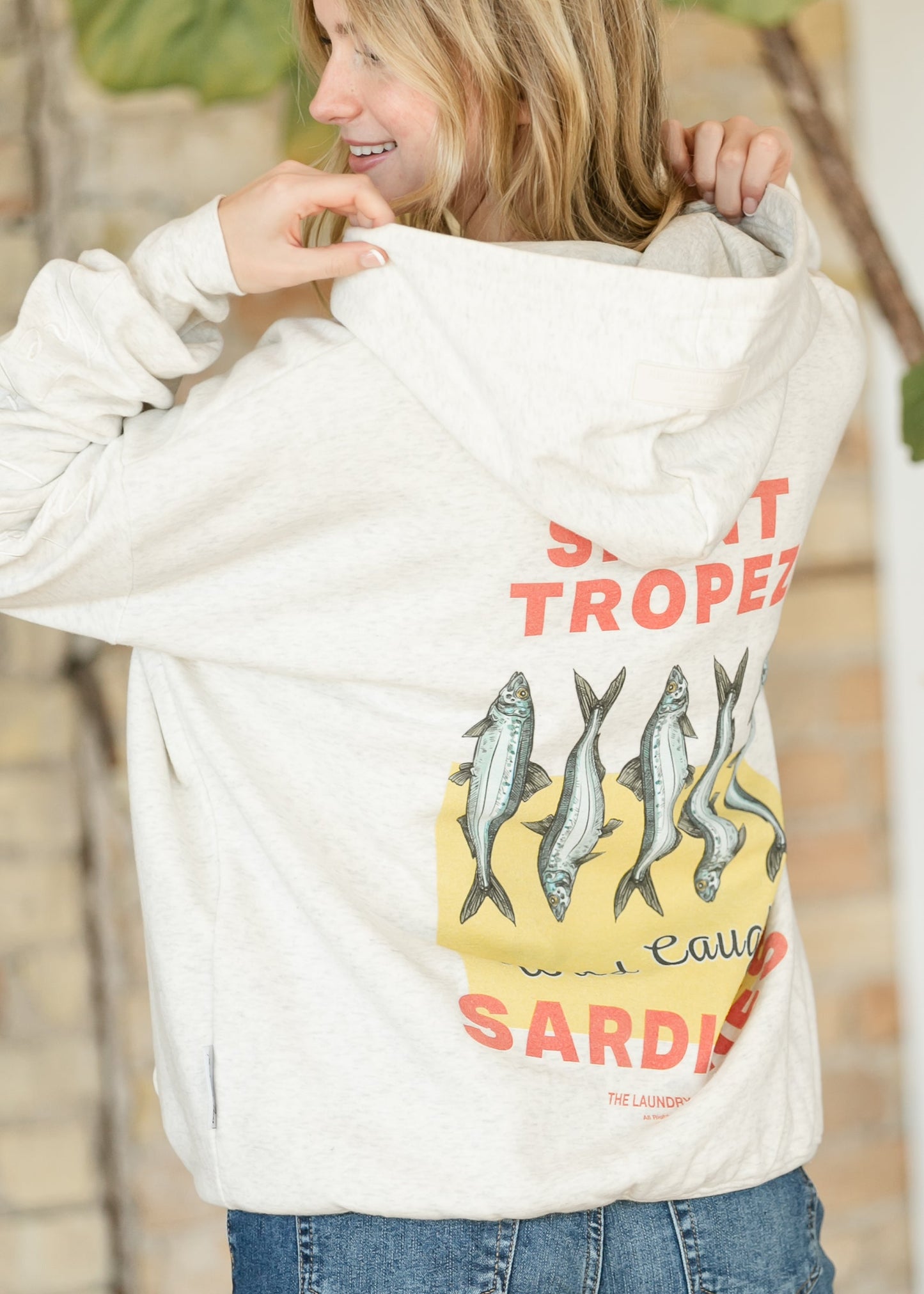 Wild Caught Sardines Oversized Hoodie