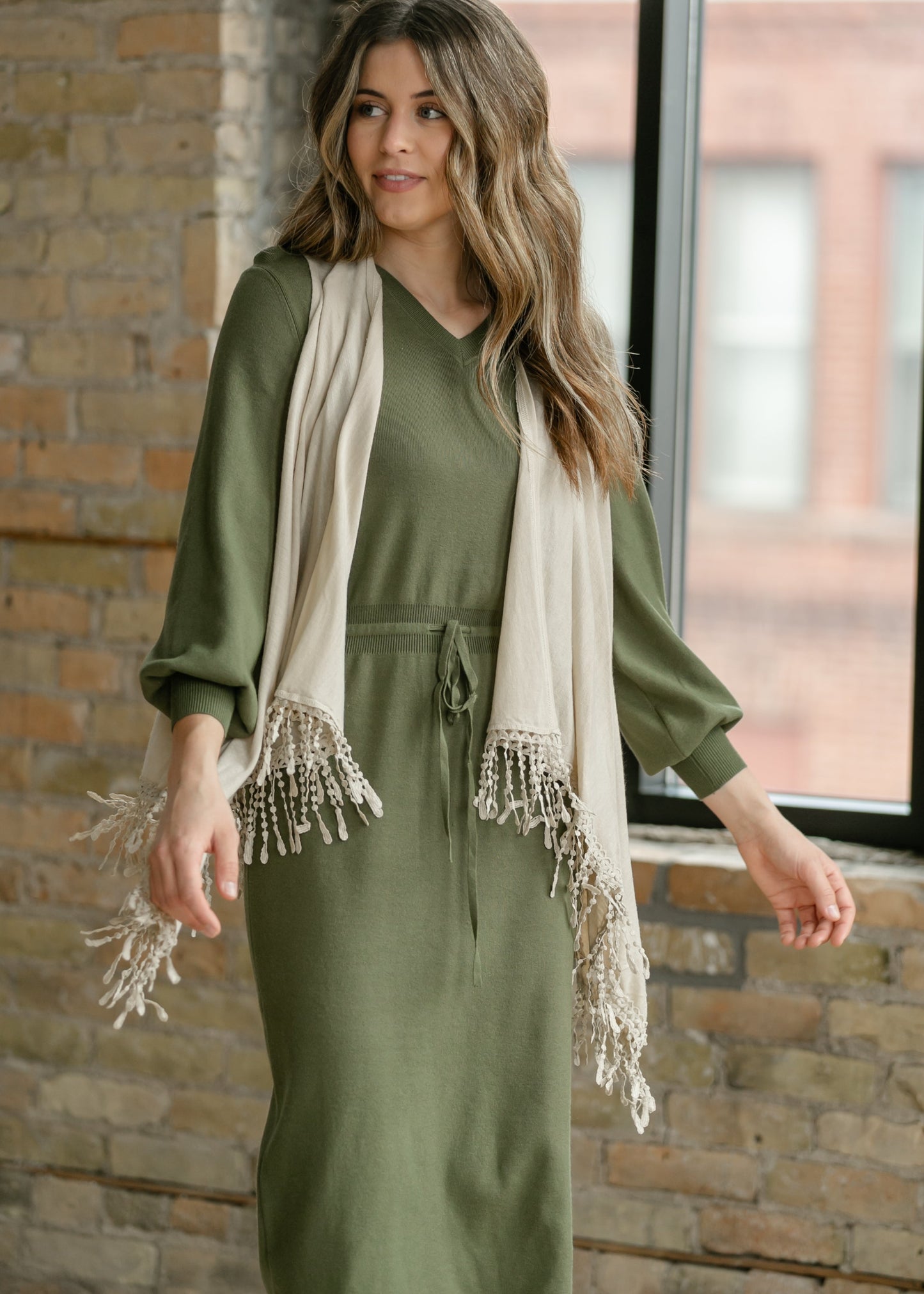 Winslet Tasseled Sleeveless Cardigan - FINAL SALE