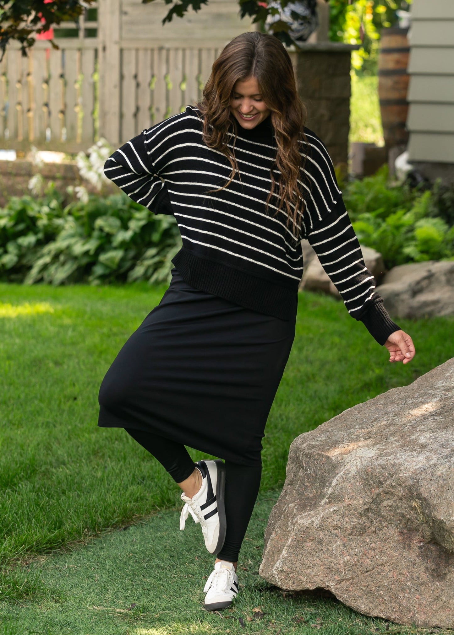 Women's Black No Cling Leggings