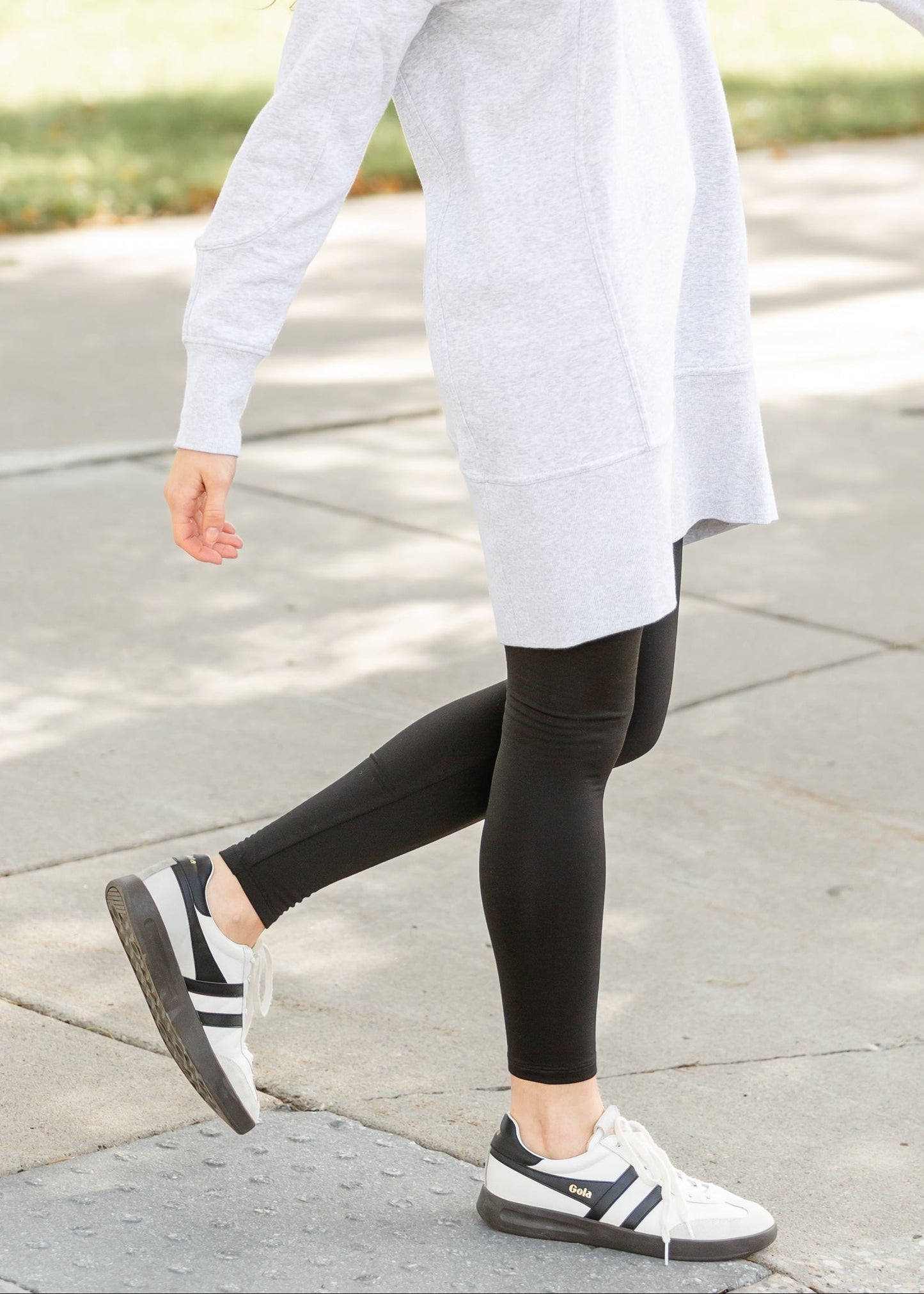 Women's Black No Cling Leggings