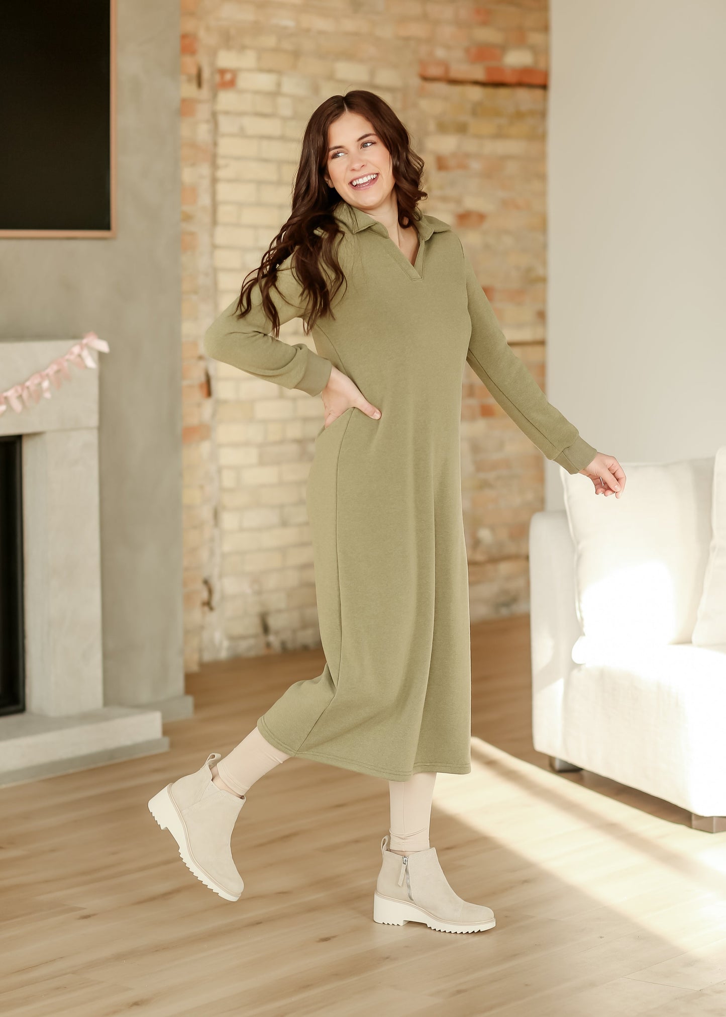 Women's Natural No Cling Leggings