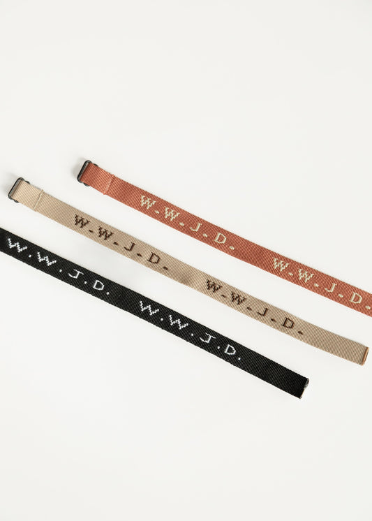 WWJD Adjustable Bracelet