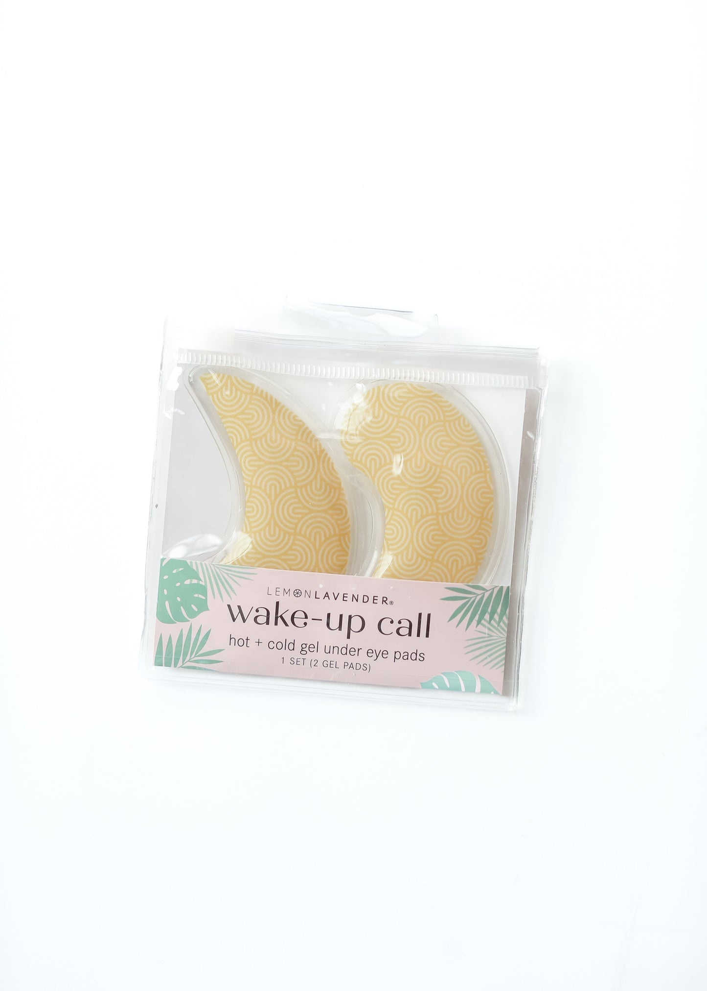 Yellow Rainbow Reusable Under Eye Gel Pads