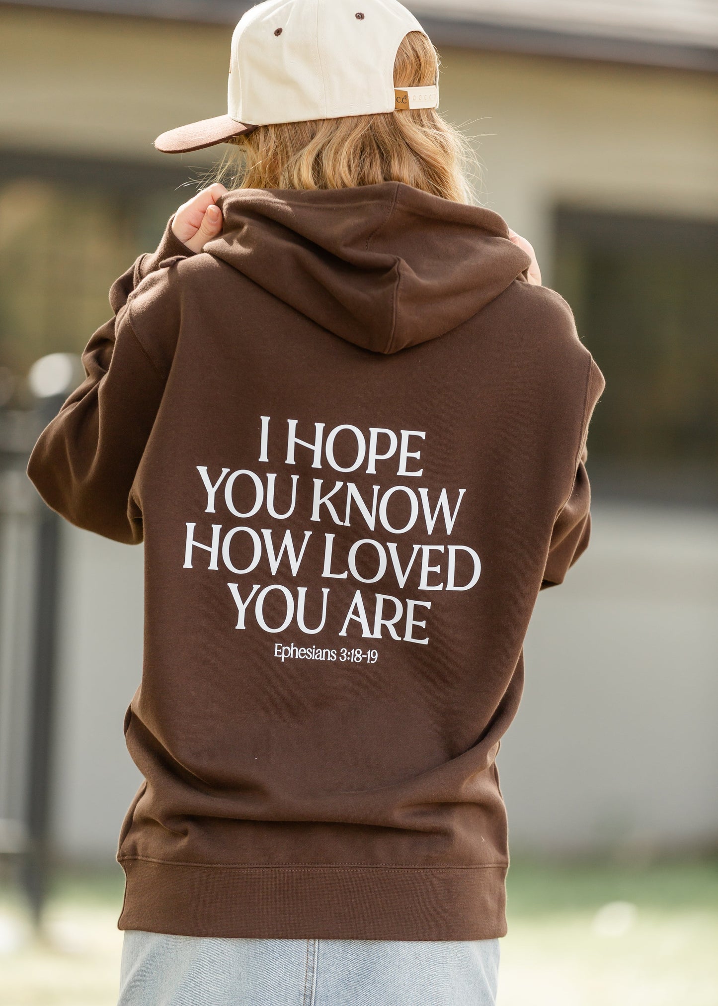 You Are Loved Christian Graphic Hoodie