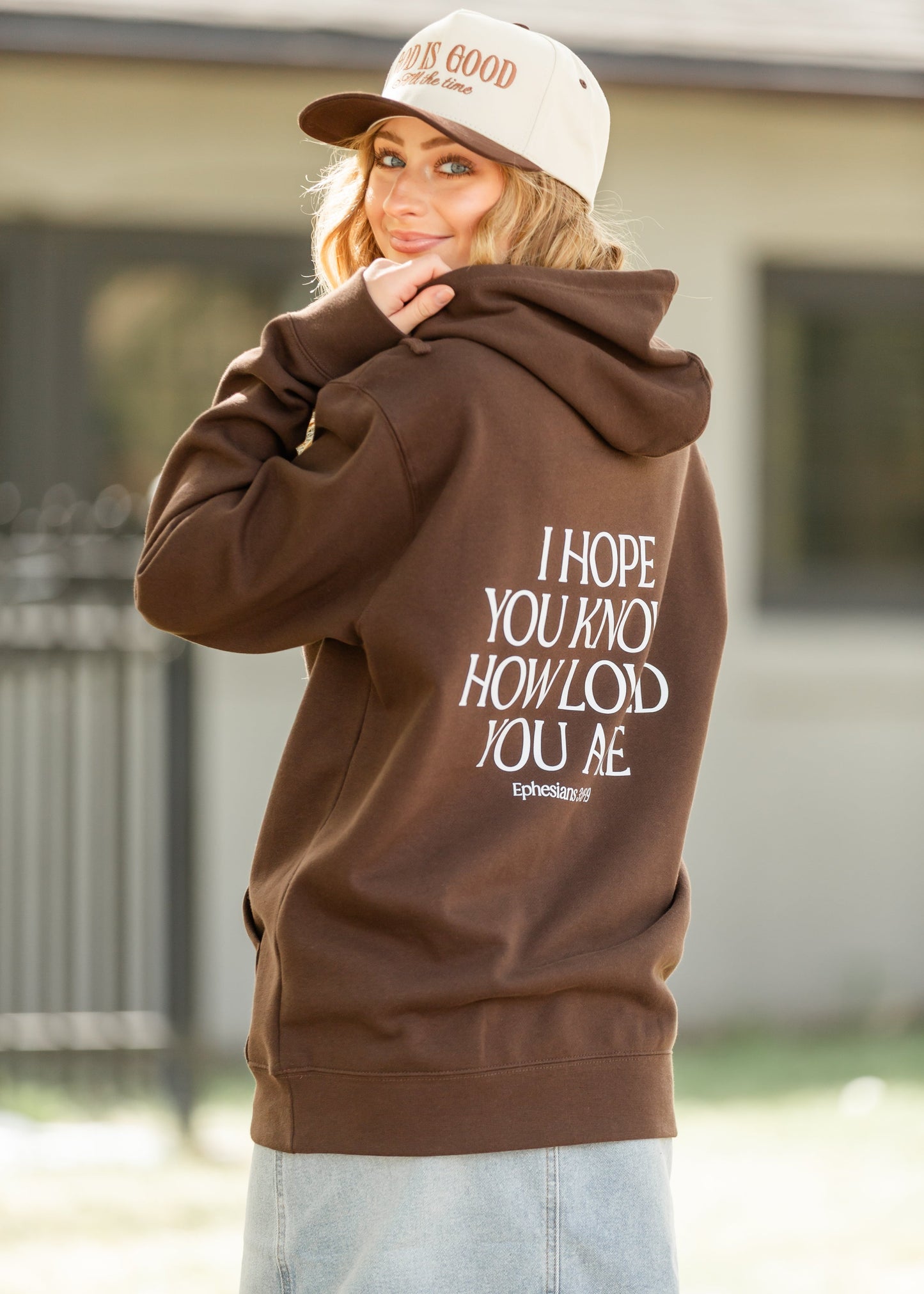You Are Loved Christian Graphic Hoodie