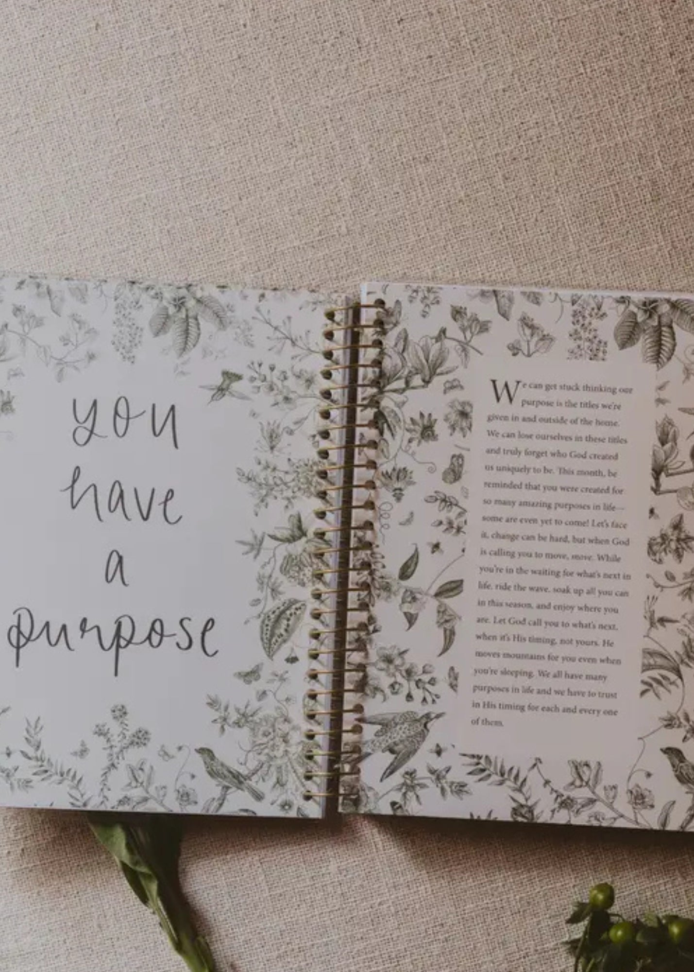 You Have A Purpose 2025-2026 18 Month Planner