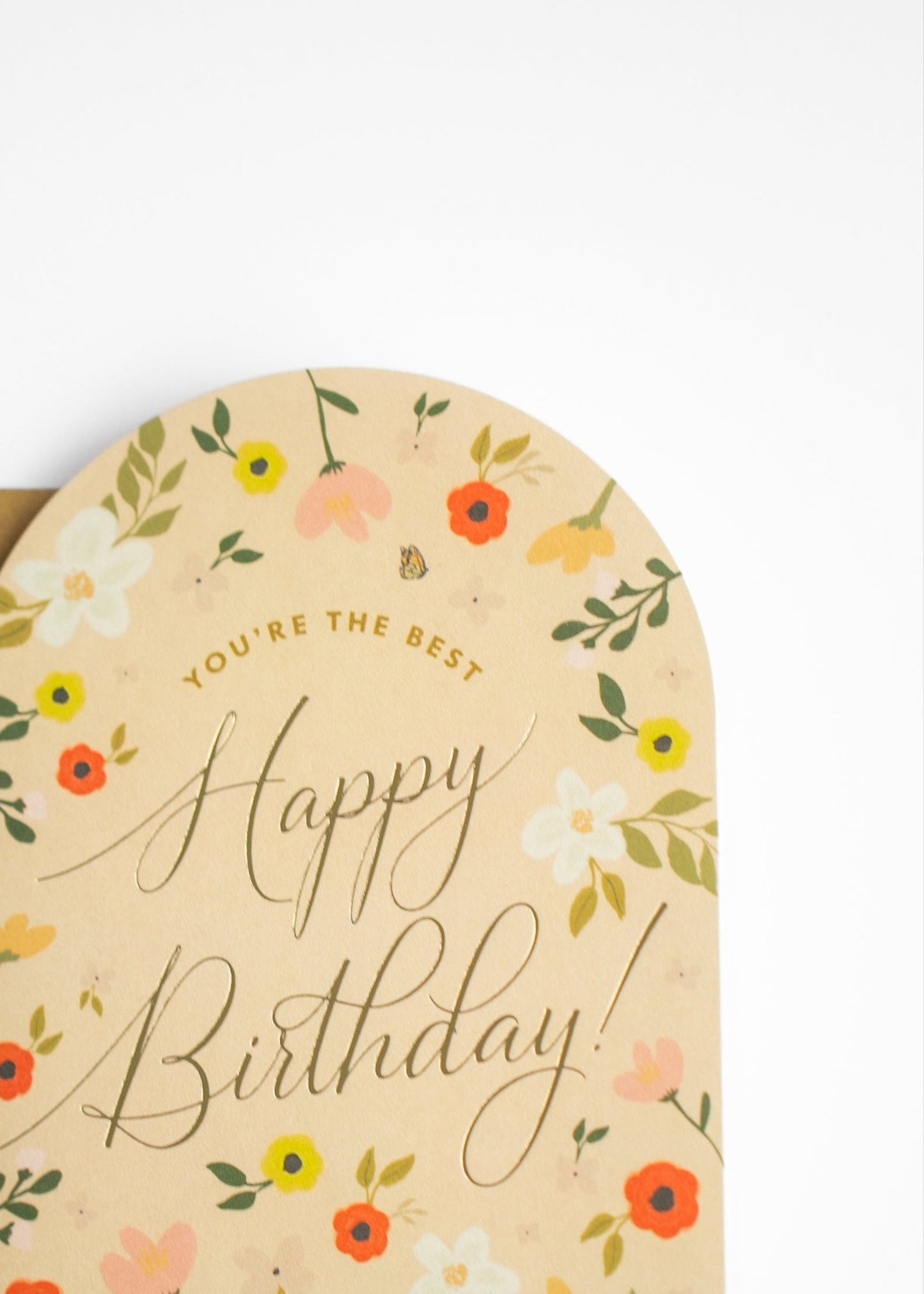 You're the Best Birthday Arch Greeting Card