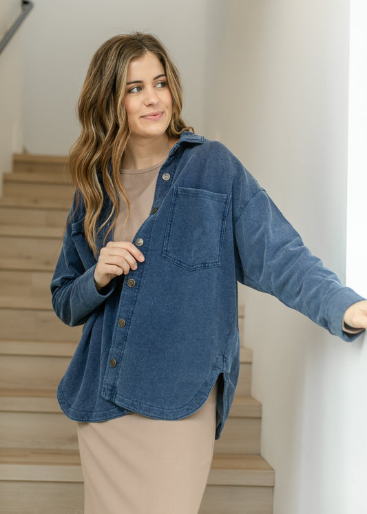 Z Supply® All Day Knit Denim Jacket - FINAL SALE