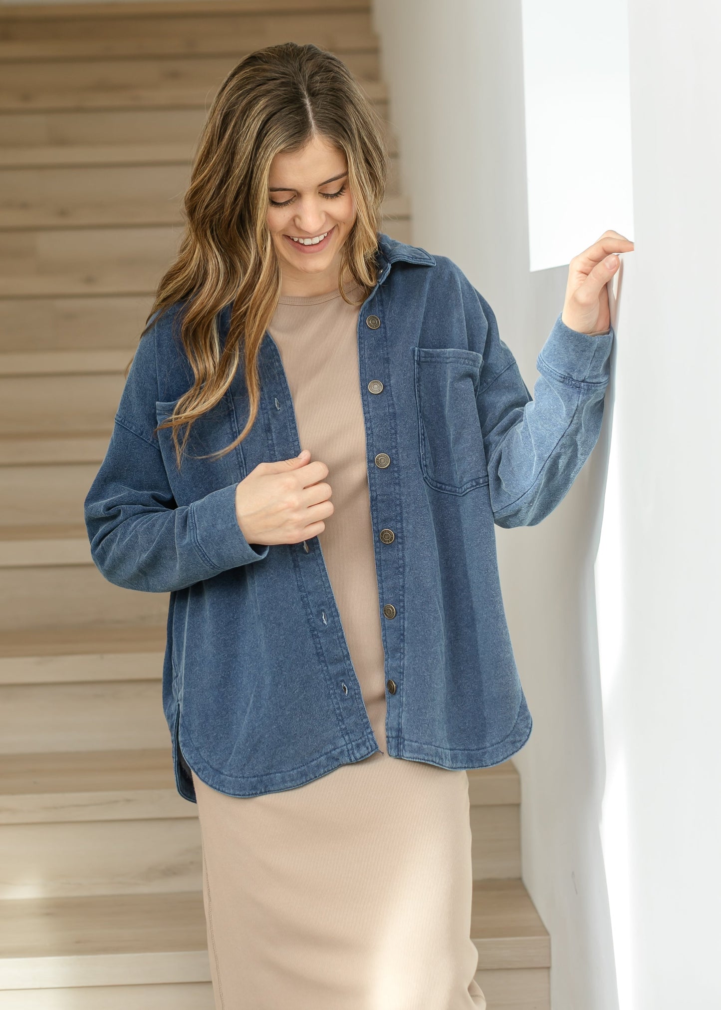 Z Supply® All Day Knit Denim Jacket - FINAL SALE