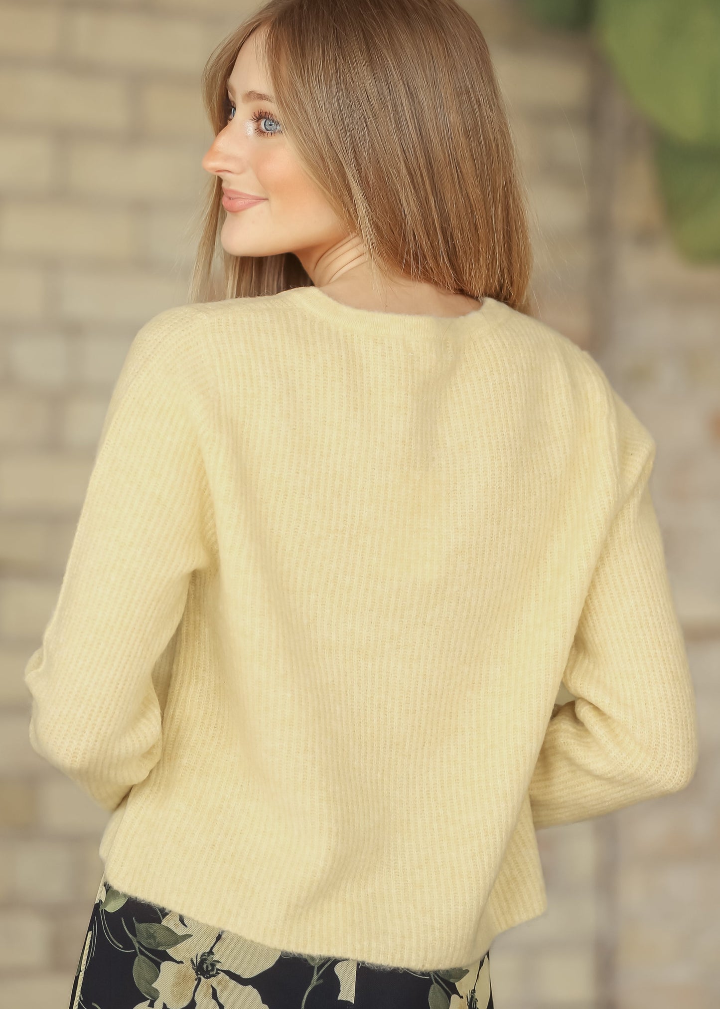 Z Supply® Custard Medina Rib Cardigan