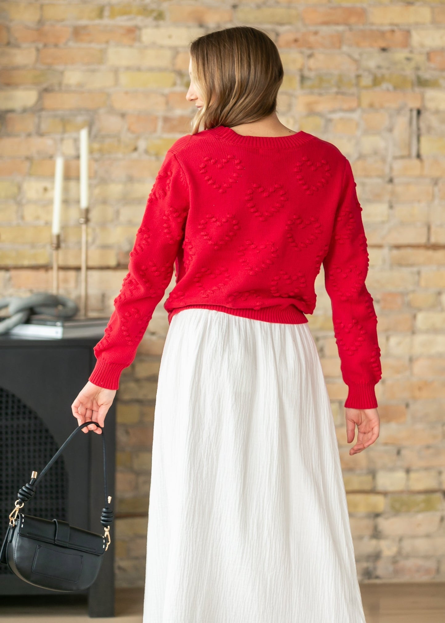 Z Supply® Embossed Heart Stitch Cardigan