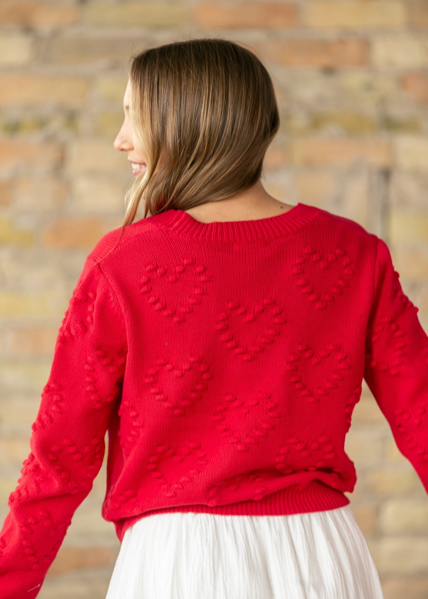 Z Supply® Embossed Heart Stitch Cardigan