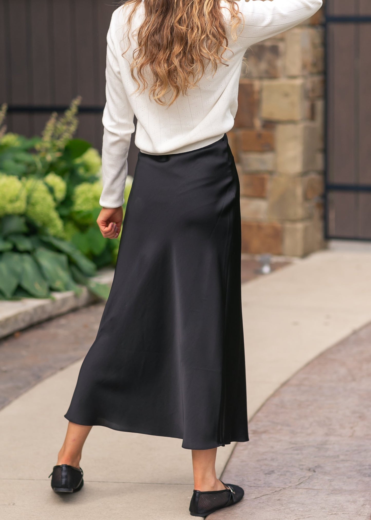 Z Supply® Izabel Luxe Satin Skirt