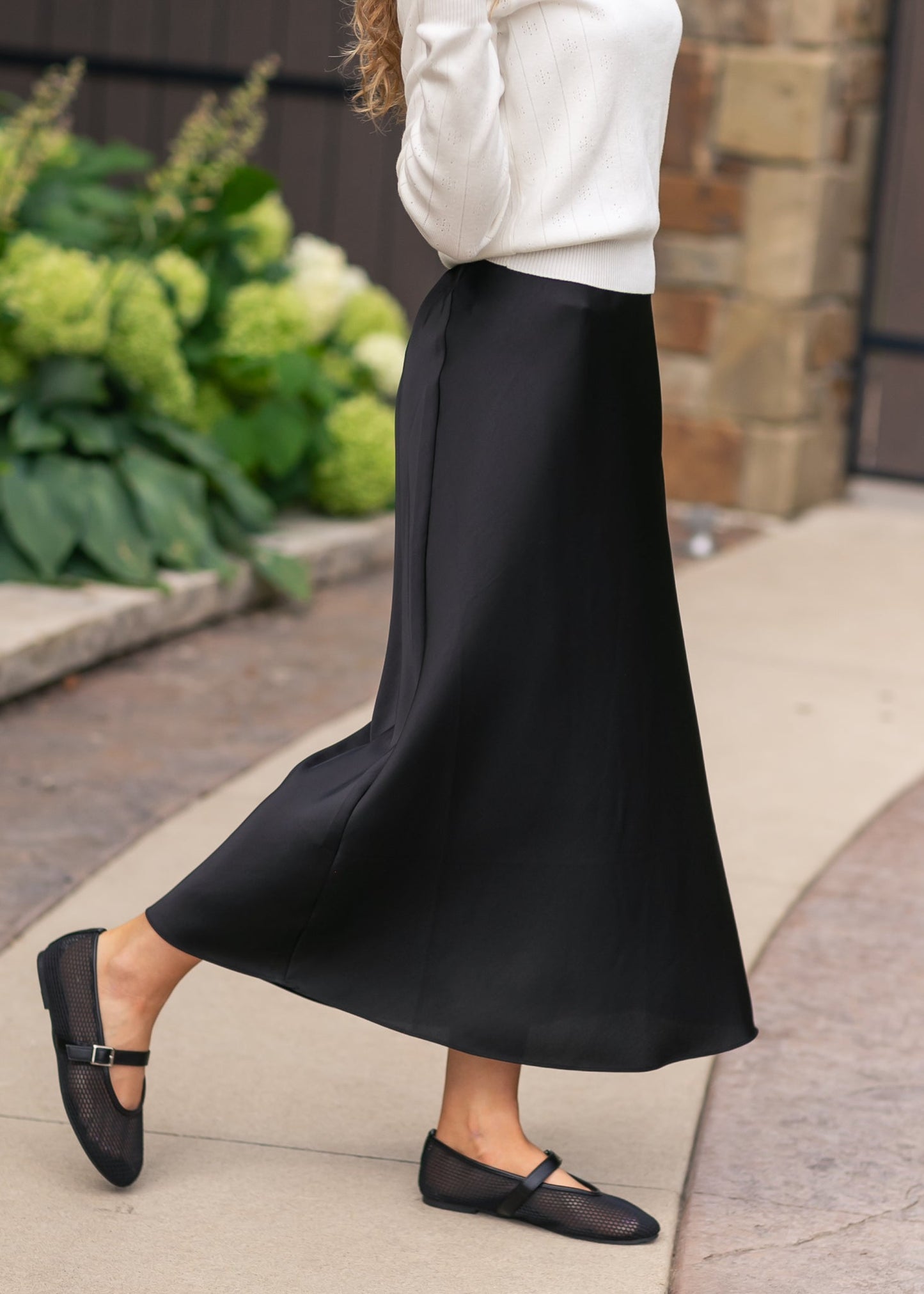 Z Supply® Izabel Luxe Satin Skirt
