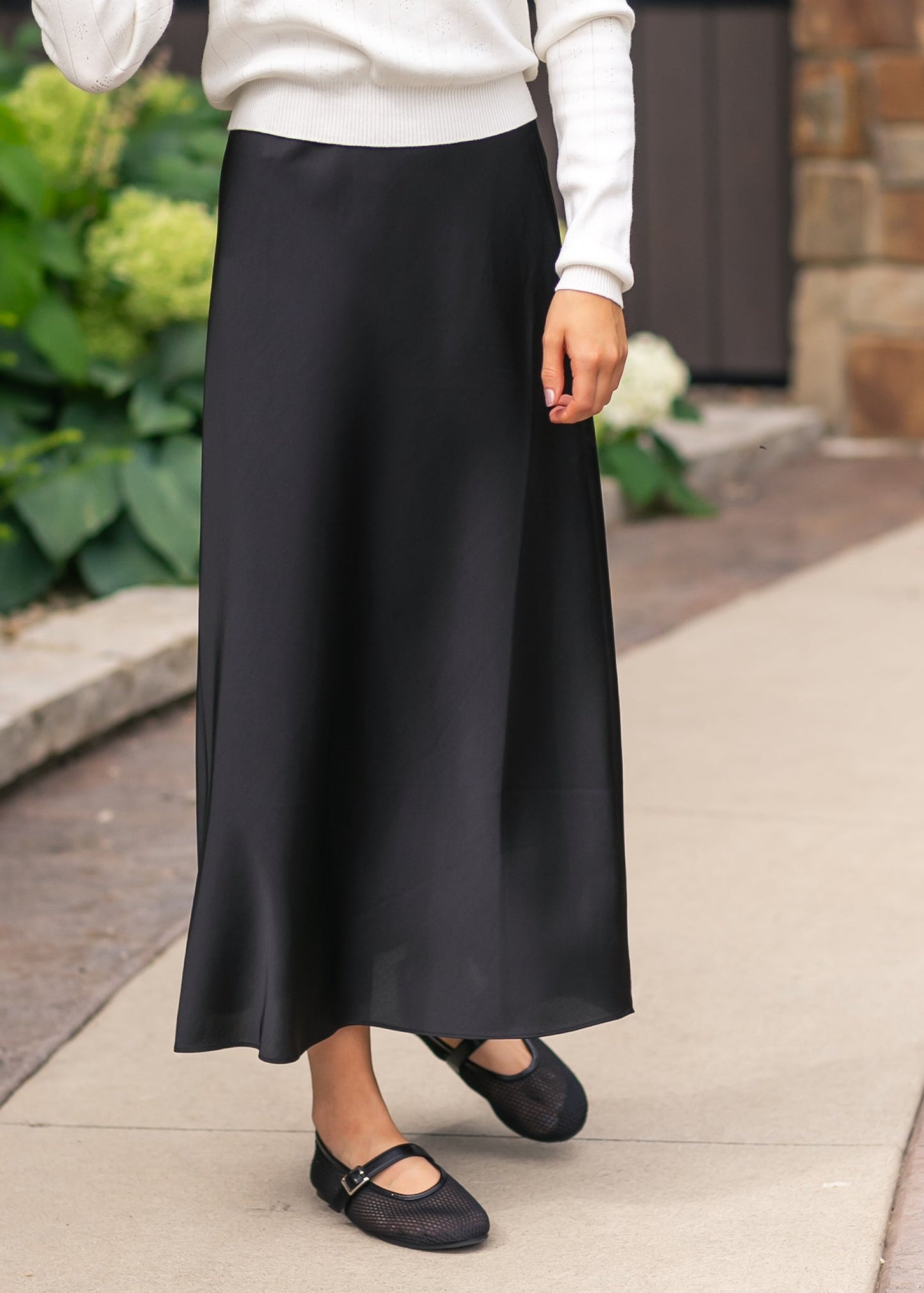 Z Supply® Izabel Luxe Satin Skirt