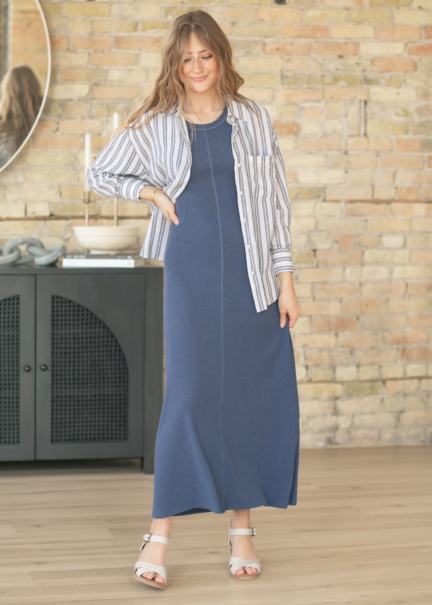 Z Supply® Linden Rib Maxi Dress