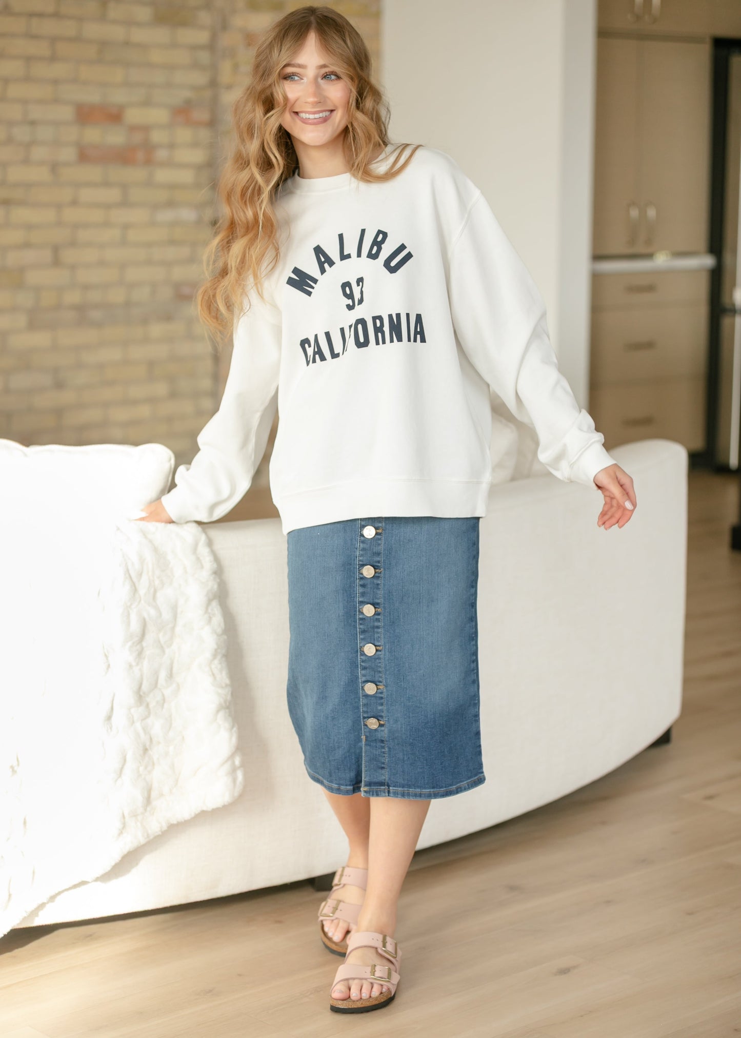 Z Supply® Malibu Boyfriend Sweatshirt