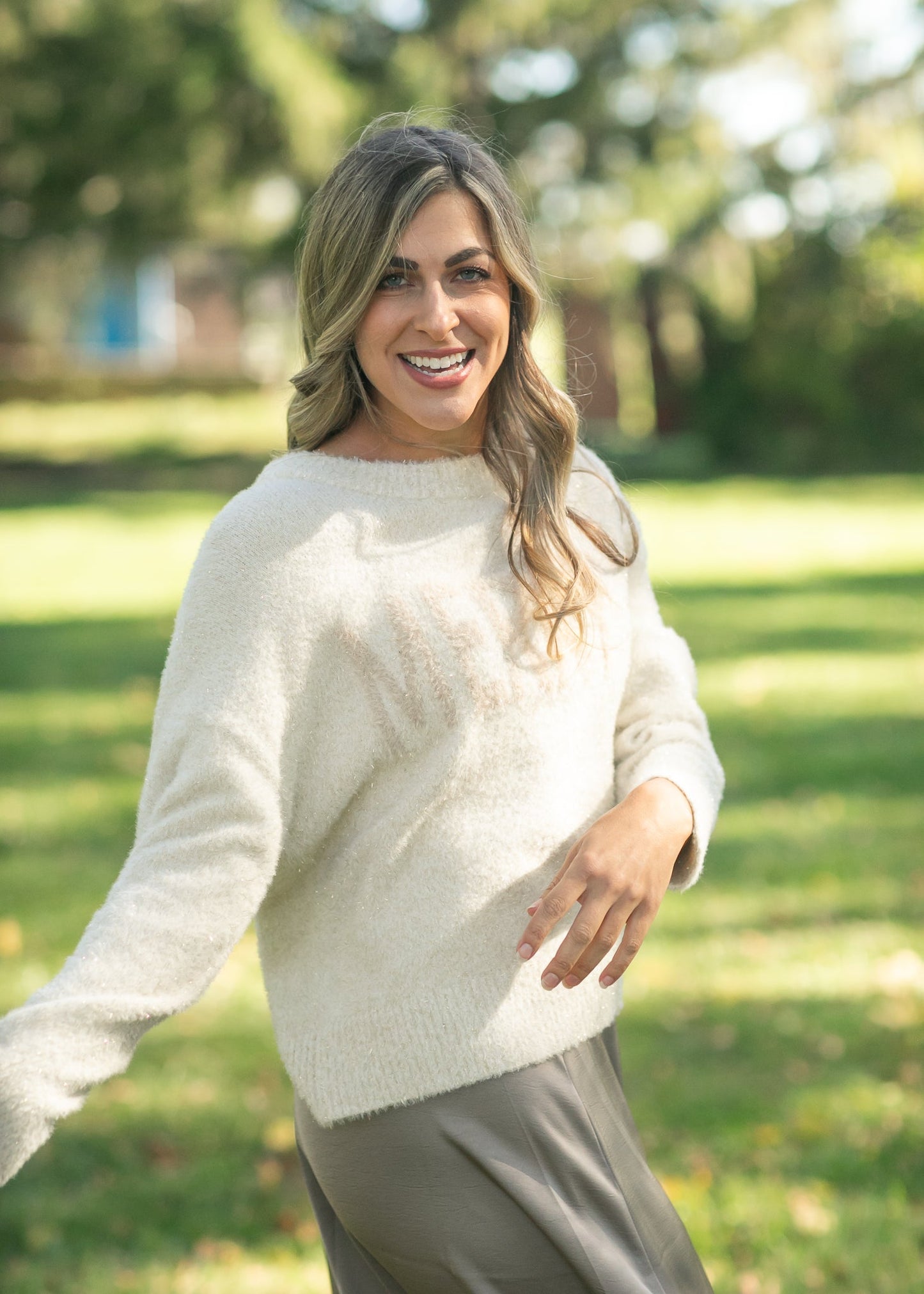 Z Supply® Merry Gold Sweater - FINAL SALE