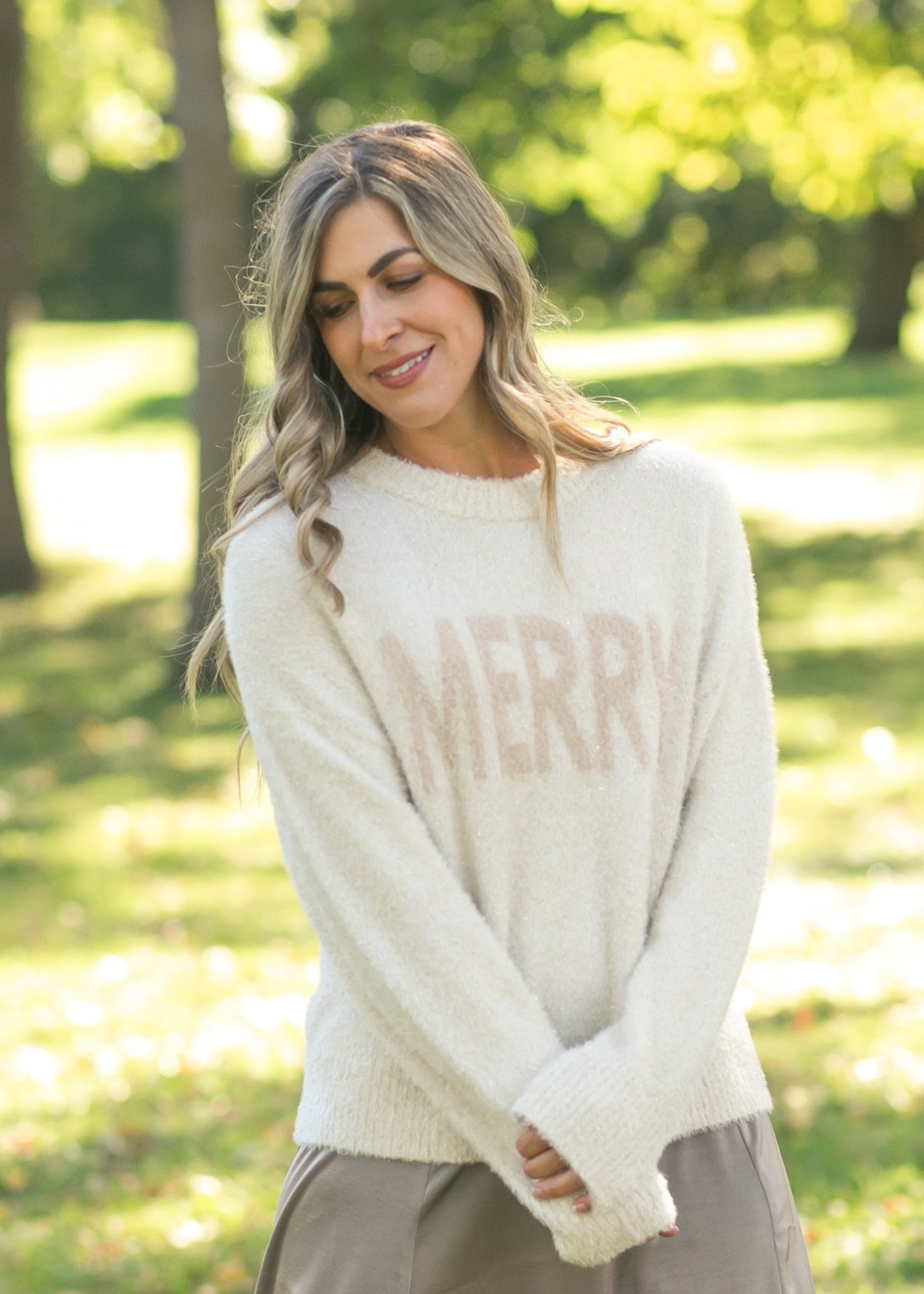 Z Supply® Merry Gold Sweater - FINAL SALE