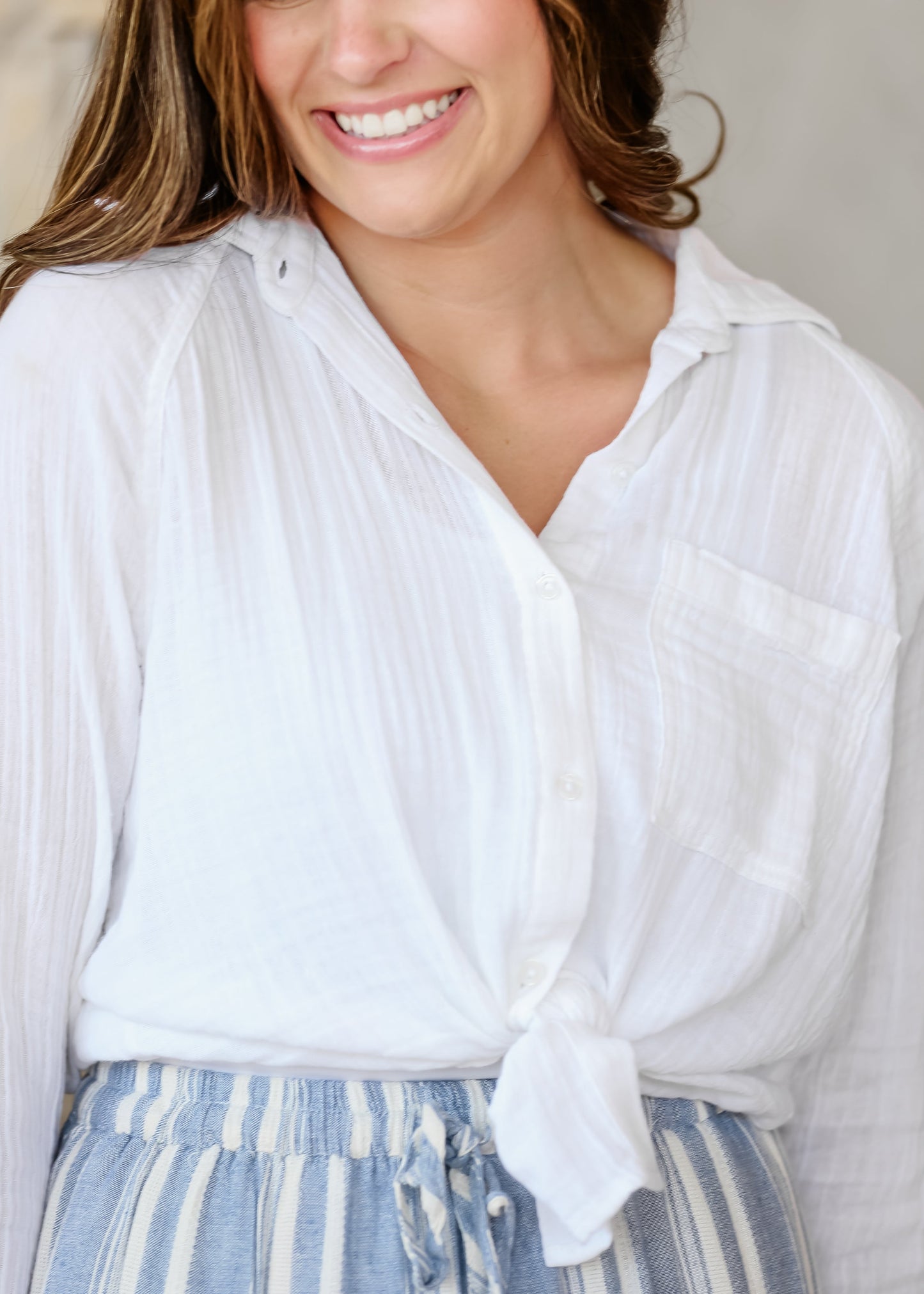 Z Supply® Perfect Airy Gauze Top