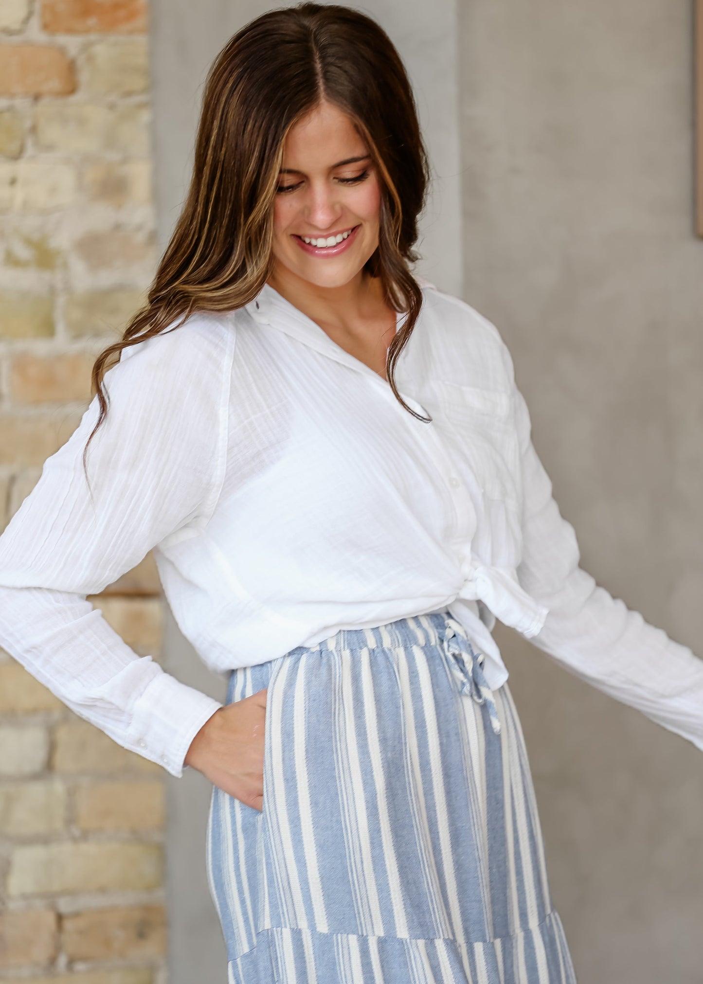 Z Supply® Perfect Airy Gauze Top