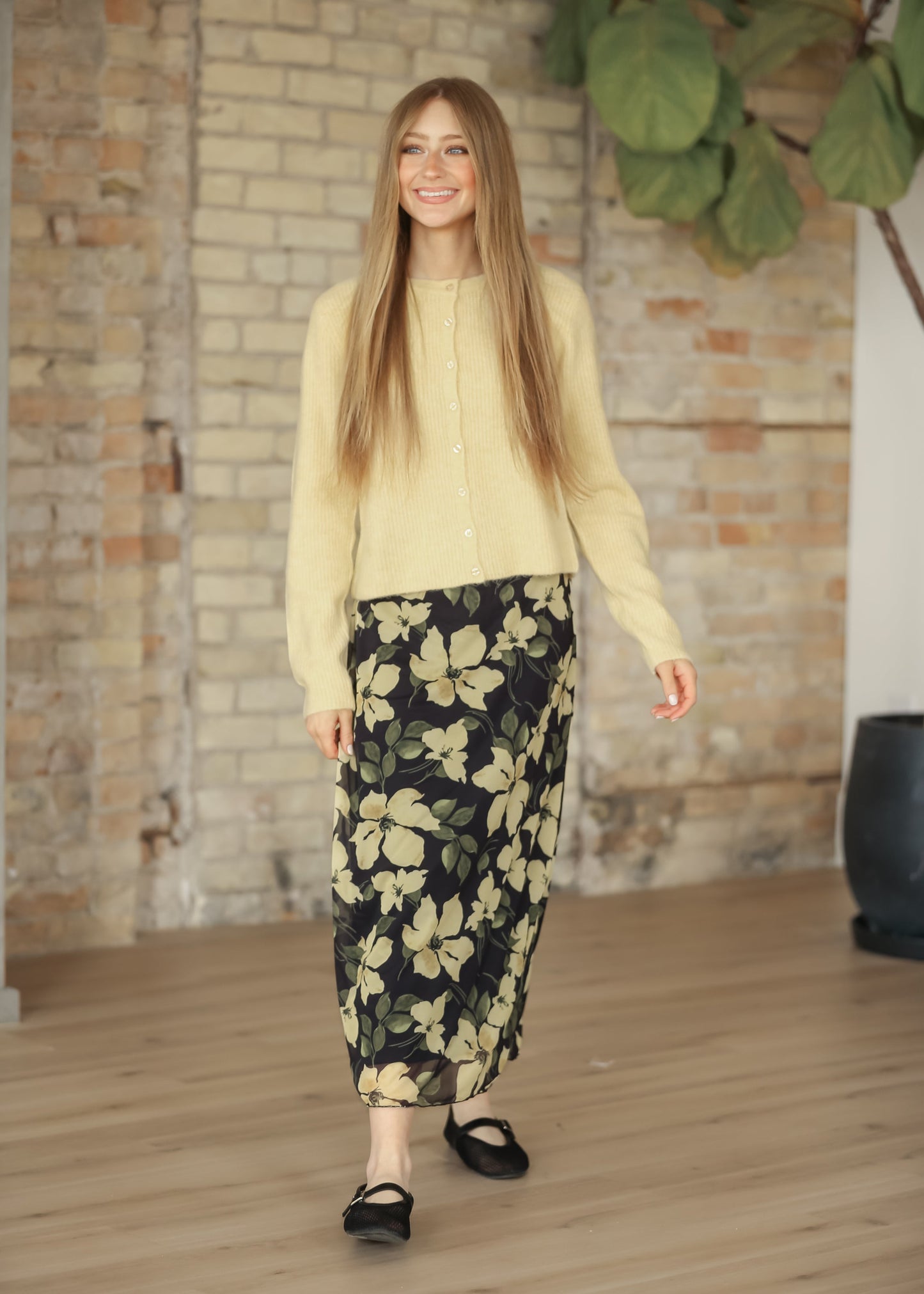 Z Supply® Sunnyside Eda Ren Floral Maxi Skirt