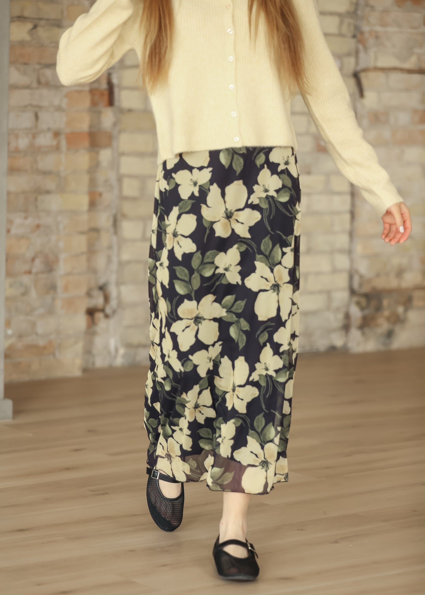 Z Supply® Sunnyside Eda Ren Floral Maxi Skirt