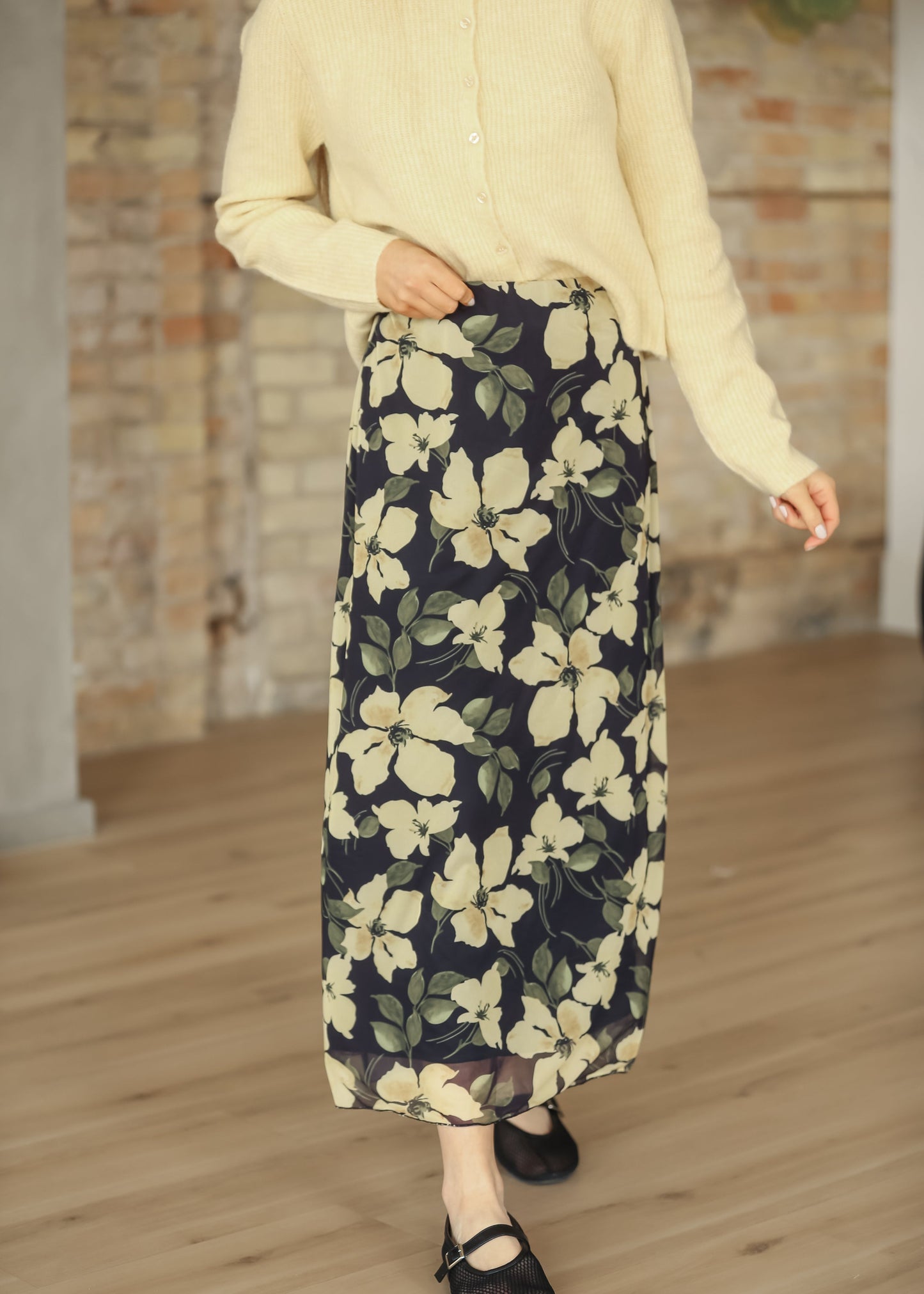 Z Supply® Sunnyside Eda Ren Floral Maxi Skirt