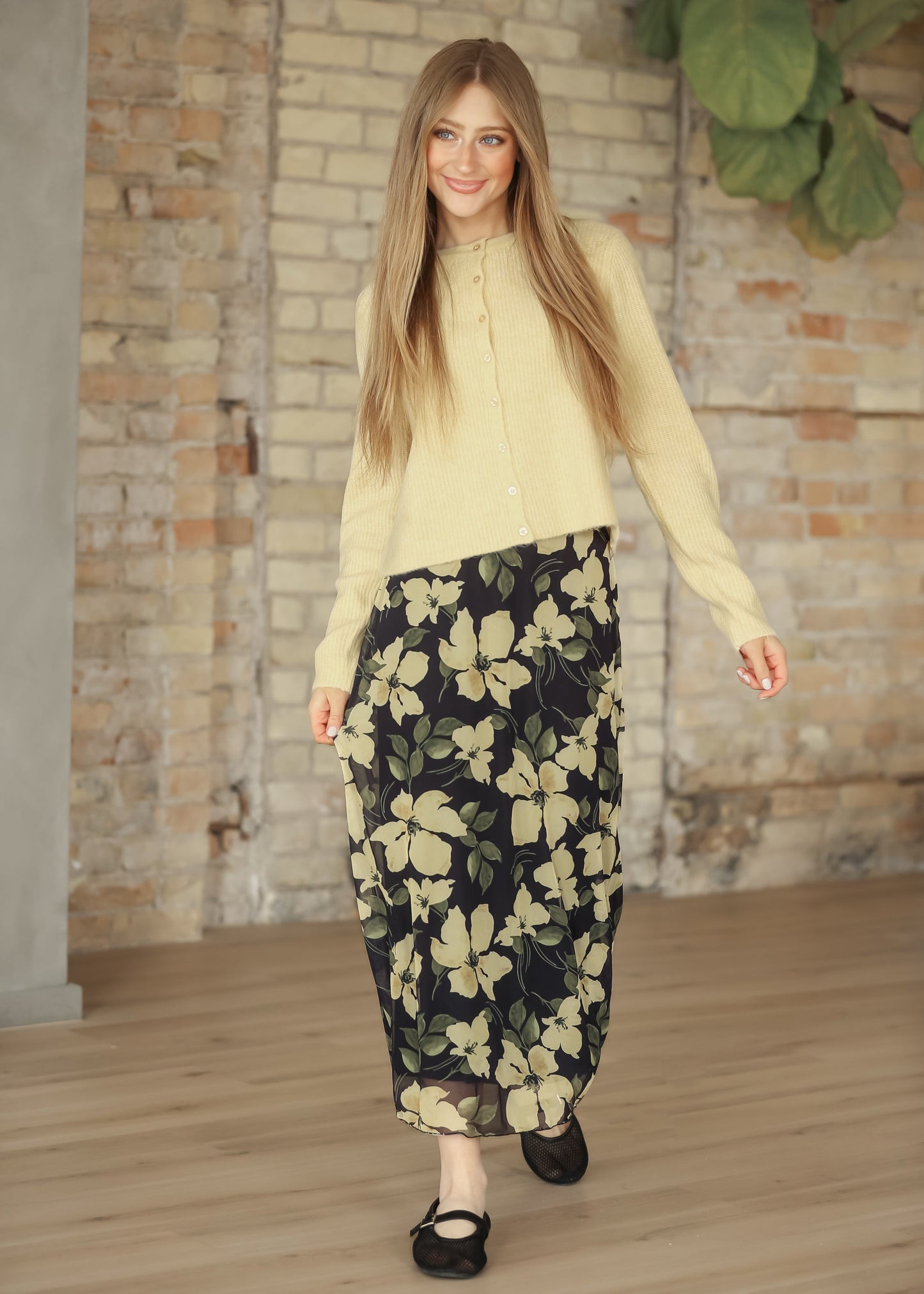Z Supply® Sunnyside Eda Ren Floral Maxi Skirt