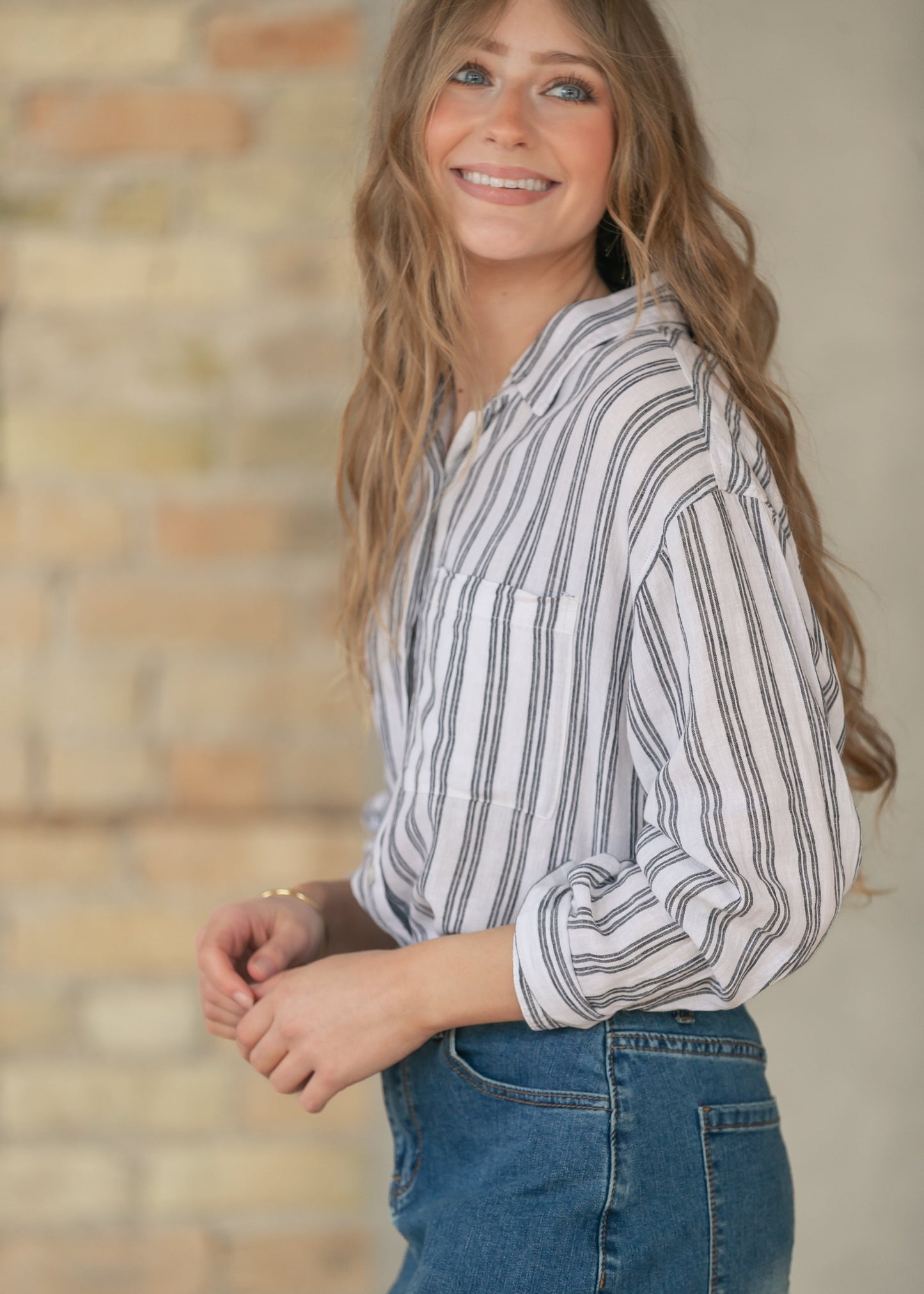 Z Supply® The Perfect Striped Button Up