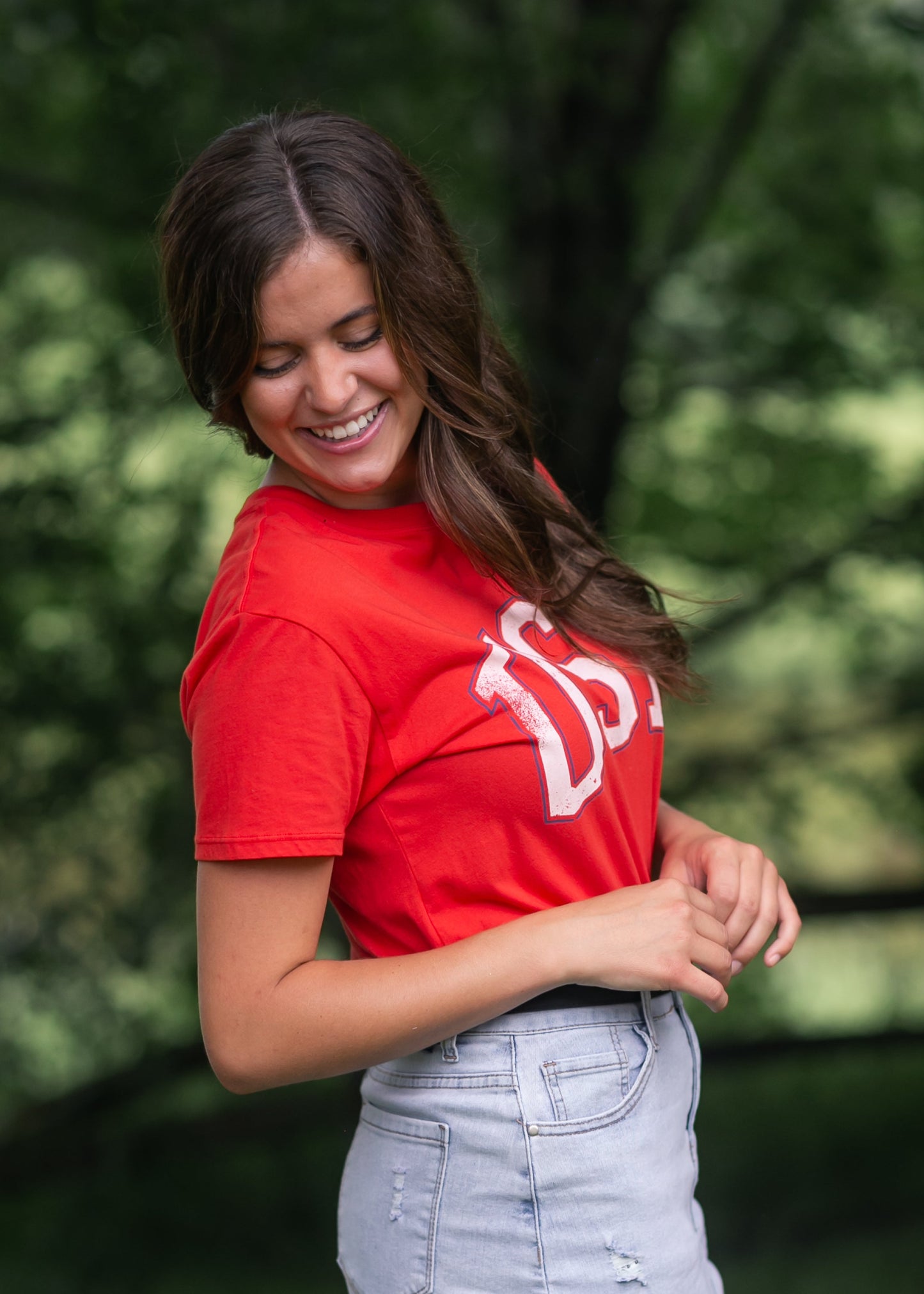 Z Supply® USA Boyfriend Tee