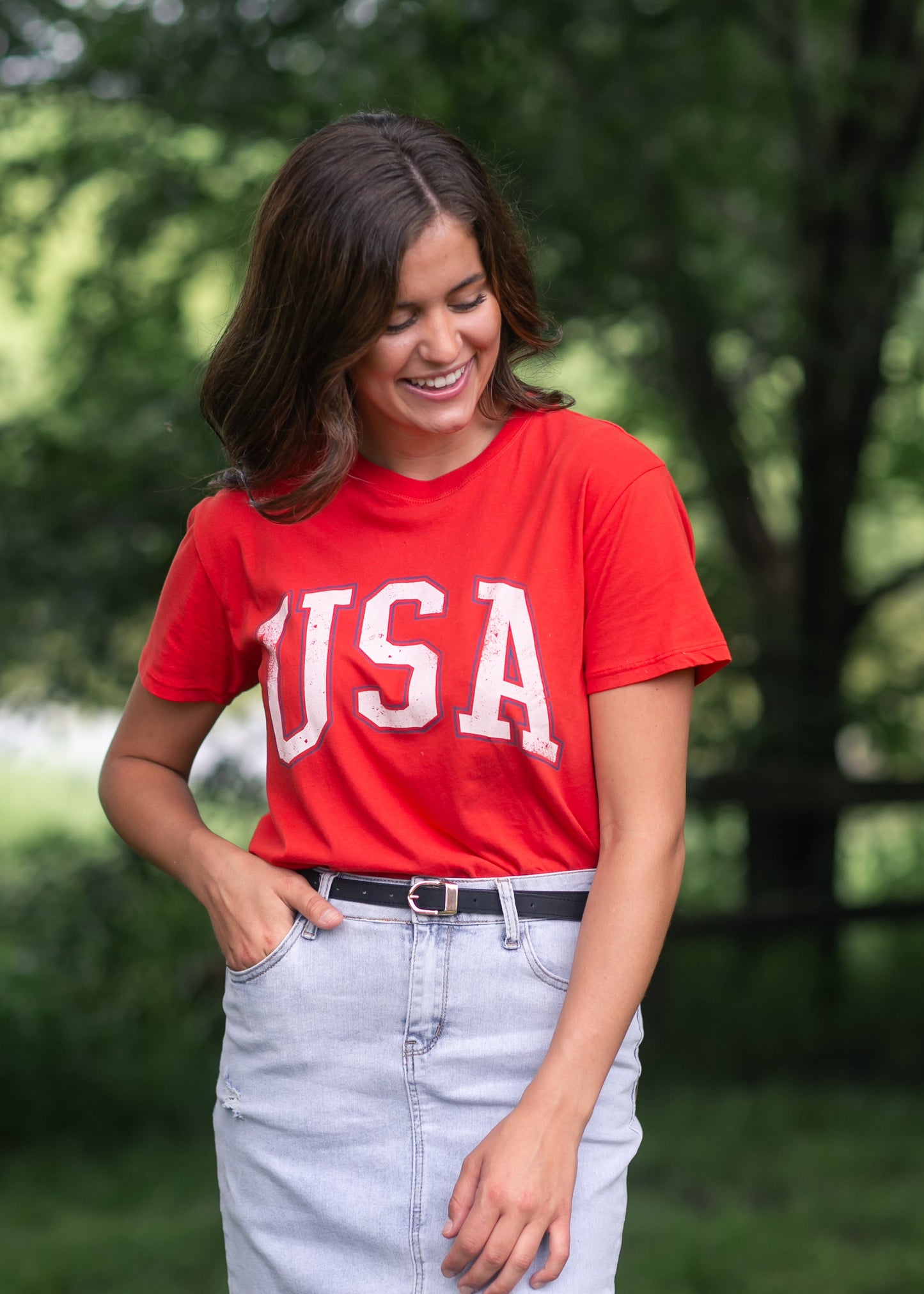 Z Supply® USA Boyfriend Tee