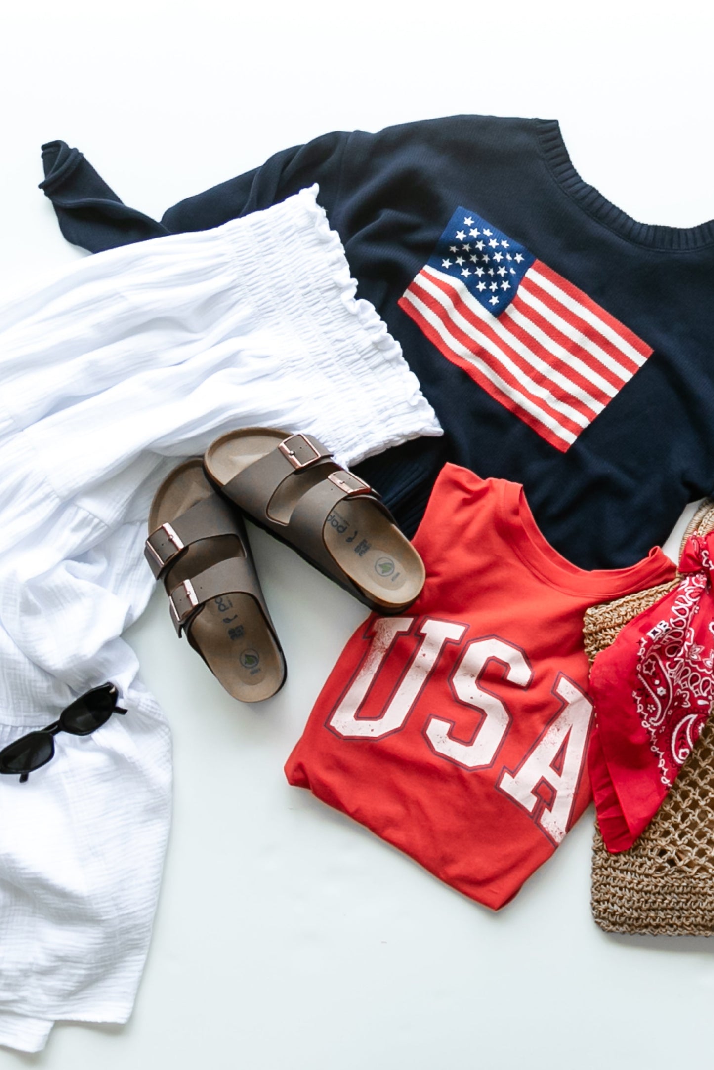 Z Supply® USA Boyfriend Tee