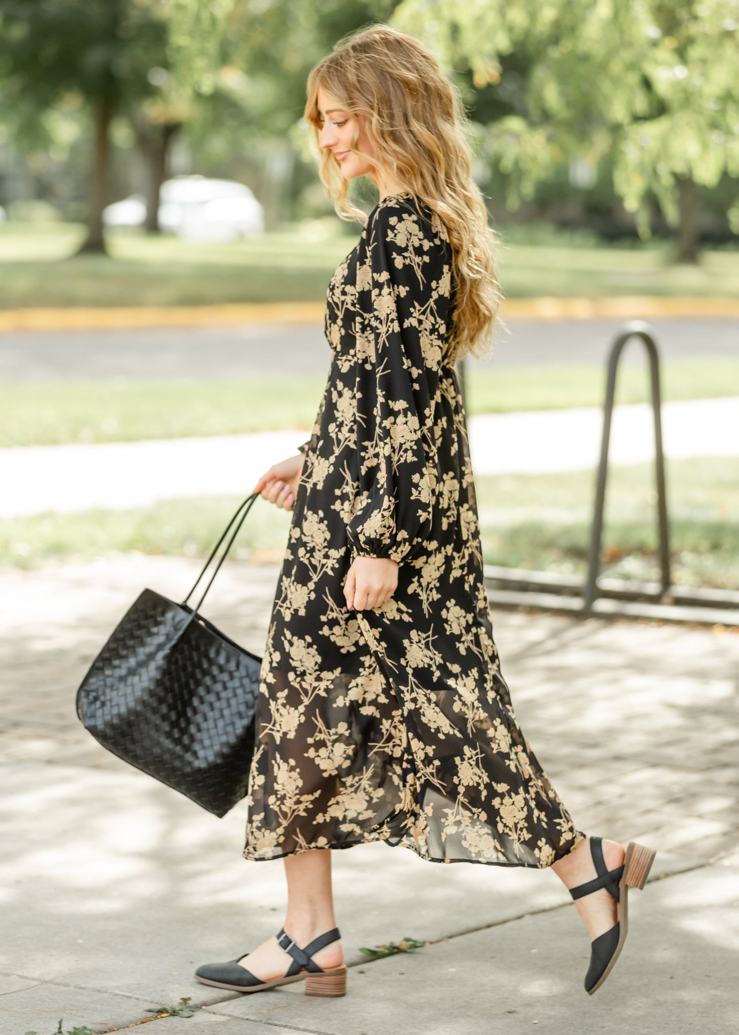 Zachariah Floral Long Sleeve Dress - FINAL SALE