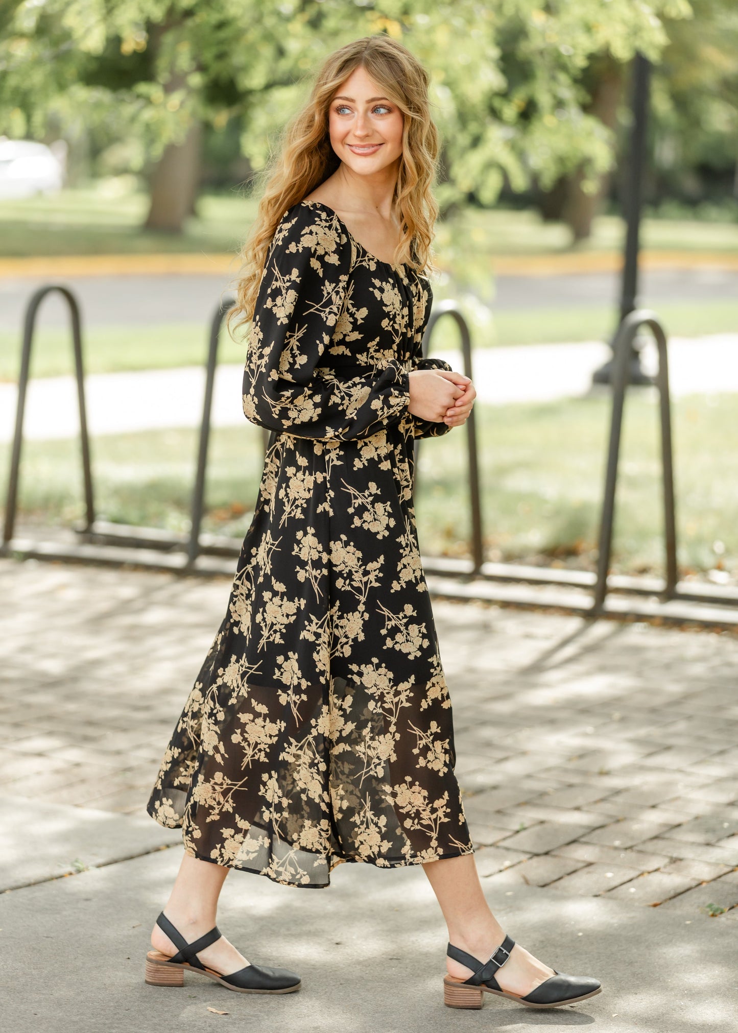 Zachariah Floral Long Sleeve Dress - FINAL SALE