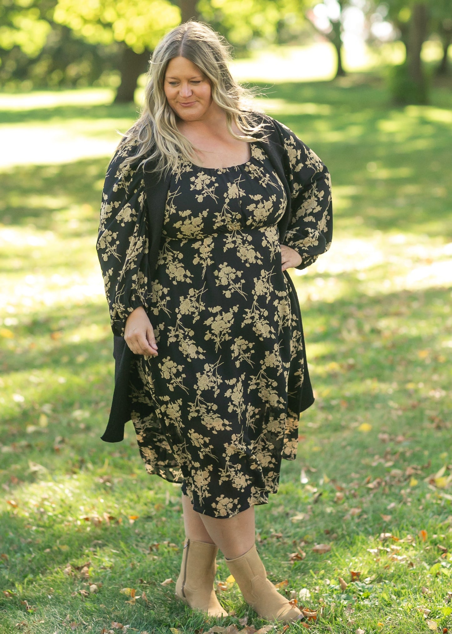 Zachariah Floral Long Sleeve Dress - FINAL SALE