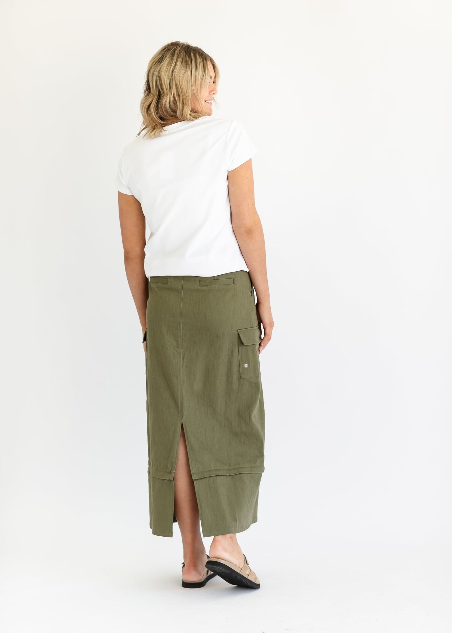 Zarina Cargo Midi or Maxi Skirt - FINAL SALE